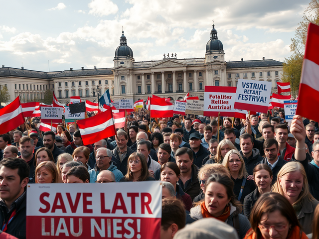 Avusturya bütçe krizinin eşiğinde: Memur protestoları başlıyor