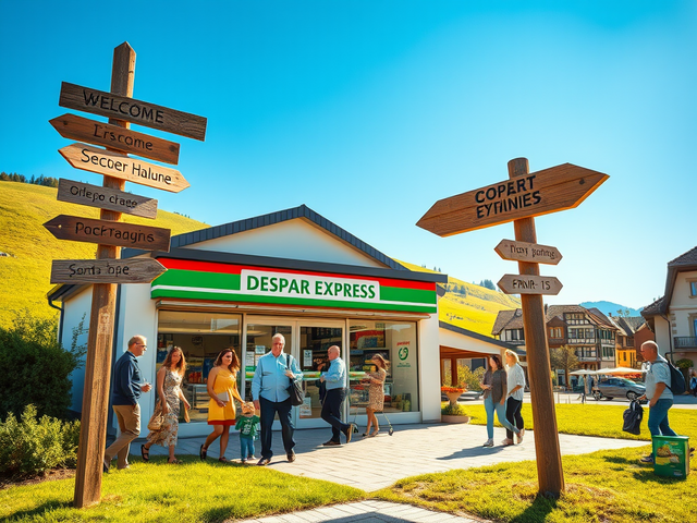 Новые возможности в Вене: открытие магазина DESPAR express 🛒