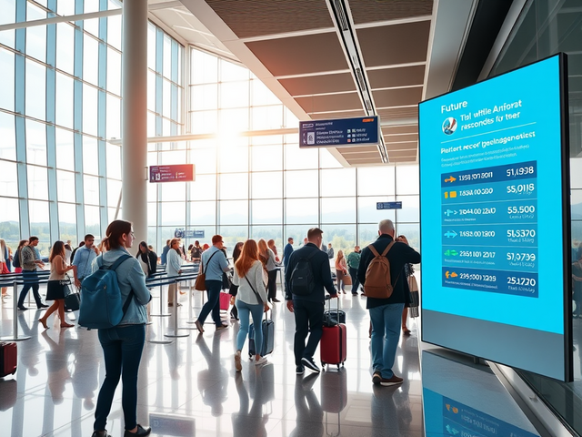 Рекордное количество пассажиров в аэропорту Вены: достижения и планы на будущее 🇦🇹