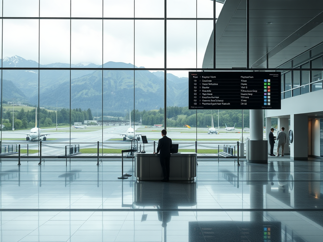 Снижение пассажиропотока в аэропортах Австрии: тренды и факты 🇦🇹