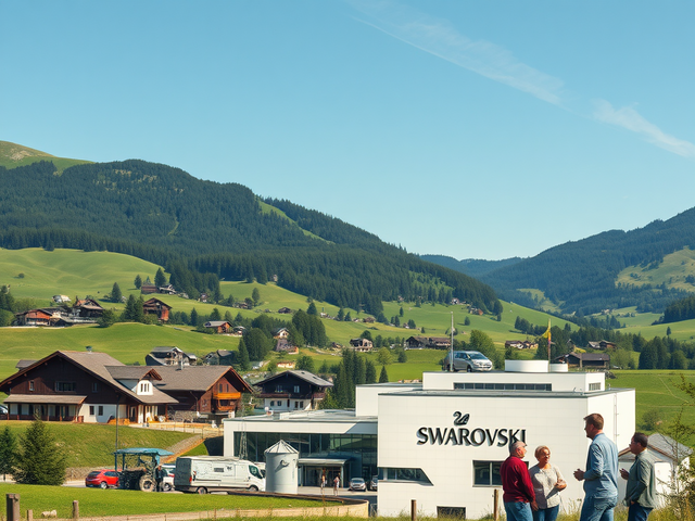Swarovski в Австрии: Планируемые сокращения рабочих мест в Ваттенсе
