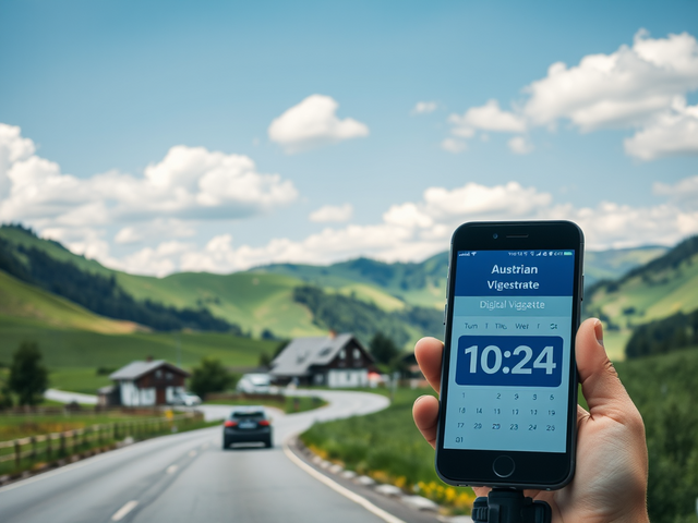 Важный срок для автовладельцев в Австрии: цифровая виньетка до 14 января 2024 года