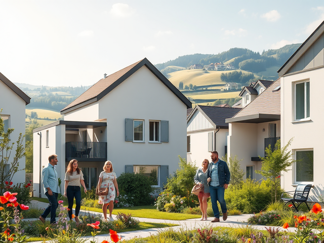 Жилищный проект Quartier Bienvenue в Вене: доступное жилье для всех 🇦🇹