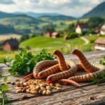 Разрешение на использование мучных червей в продуктах питания в Австрии 🇦🇹