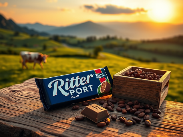 Ritter Sport: Лидер рынка веганского шоколада в Австрии 🍫