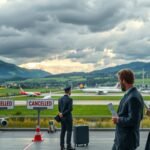 Забастовки в Германии: 45 рейсов из Австрии отменены 🇦🇹✈️