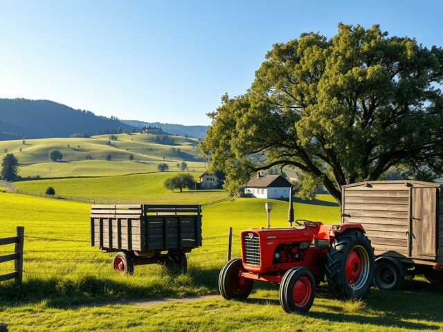 Мошенничество в Штирии: Трактор и прицеп за фальшивый платёж