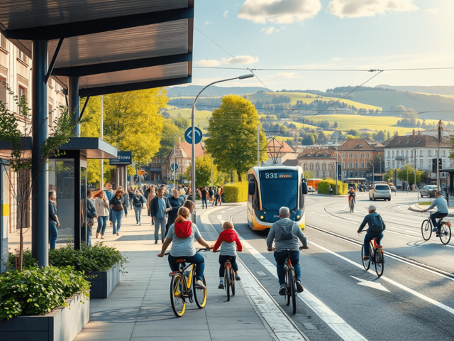 Новый Modal Split Вены: Больше общественного транспорта