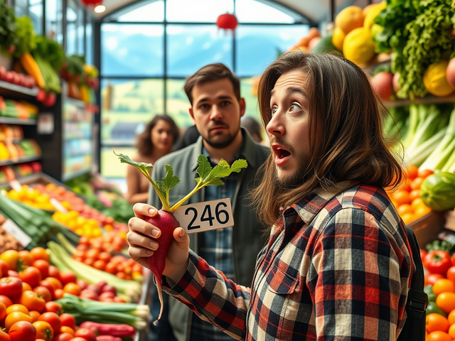 Редис за 246 евро?! 😲 Австрийский супермаркет в шоке