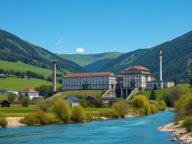 Traunkraftwerk: Производство энергии упало вдвое 📉