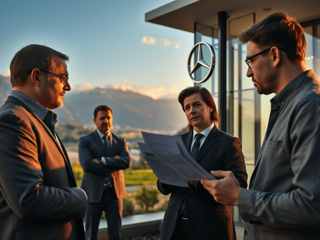 Сокращение штата в Mercedes-Benz: Компенсации до €500.000