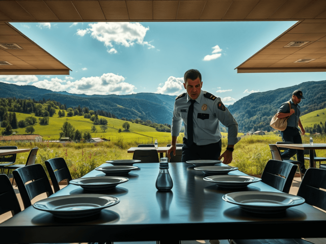 Тысячи евро ущерба: воры орудовали в полицейской столовой