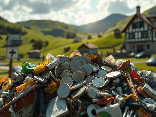 Загадочная находка: серебро в мусорном баке 🗑️