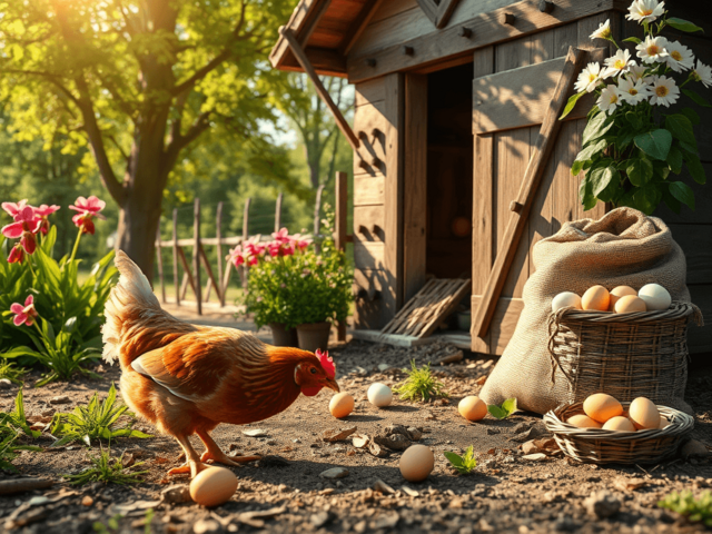 Eier, Dünger, Huhn: Die Gaben des Hühnerstalls