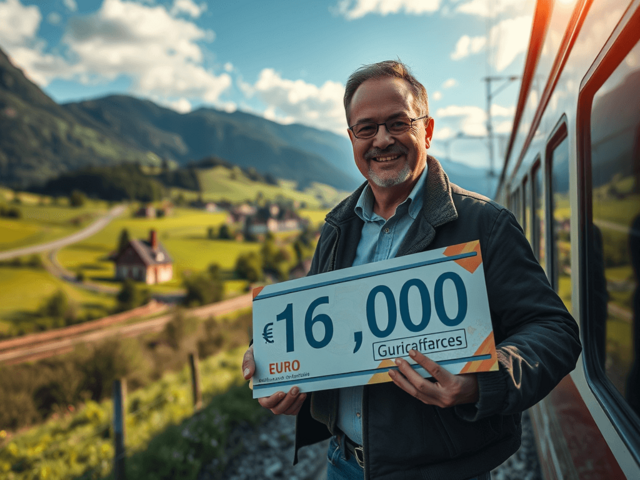 Немец вернул 15 000 евро, найденные в поезде 💰