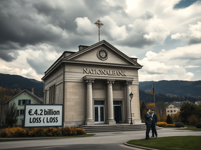 Nationalbank: Рекордный убыток в €4,2 миллиарда