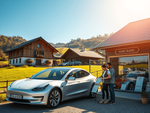 Падение продаж Tesla: что происходит на рынке Австрии