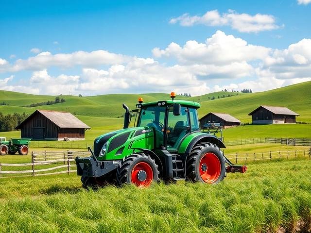 Электротрактор: Запасаем солнечную энергию эффективно