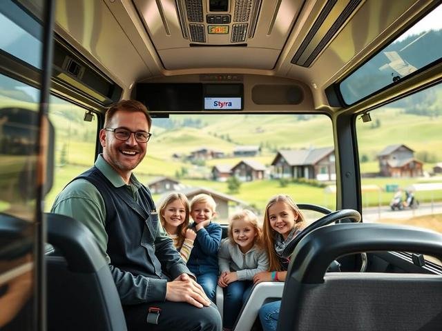 Новый сервис в городских автобусах Штайра