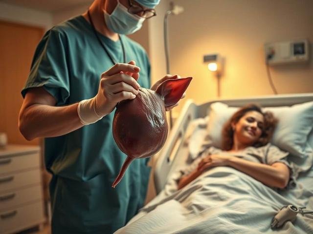 Первая в мире пересадка свиной печени человеку