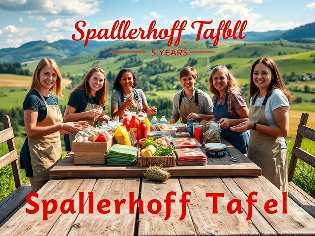 Spallerhof Tafel: 5 лет помощи и призыв о поддержке