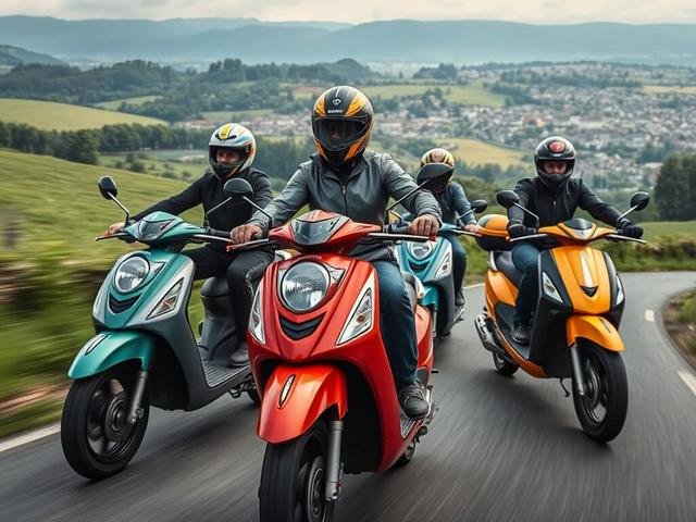 «Турбо-скутеры» в Вене: Опасная скорость и штрафы