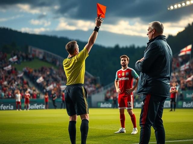 Курьез в Австрийской Бундеслиге: Замена со Срывом и Красная Карточка!