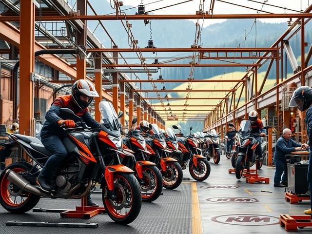 Спасение KTM: €50 миллионов для производства в апреле