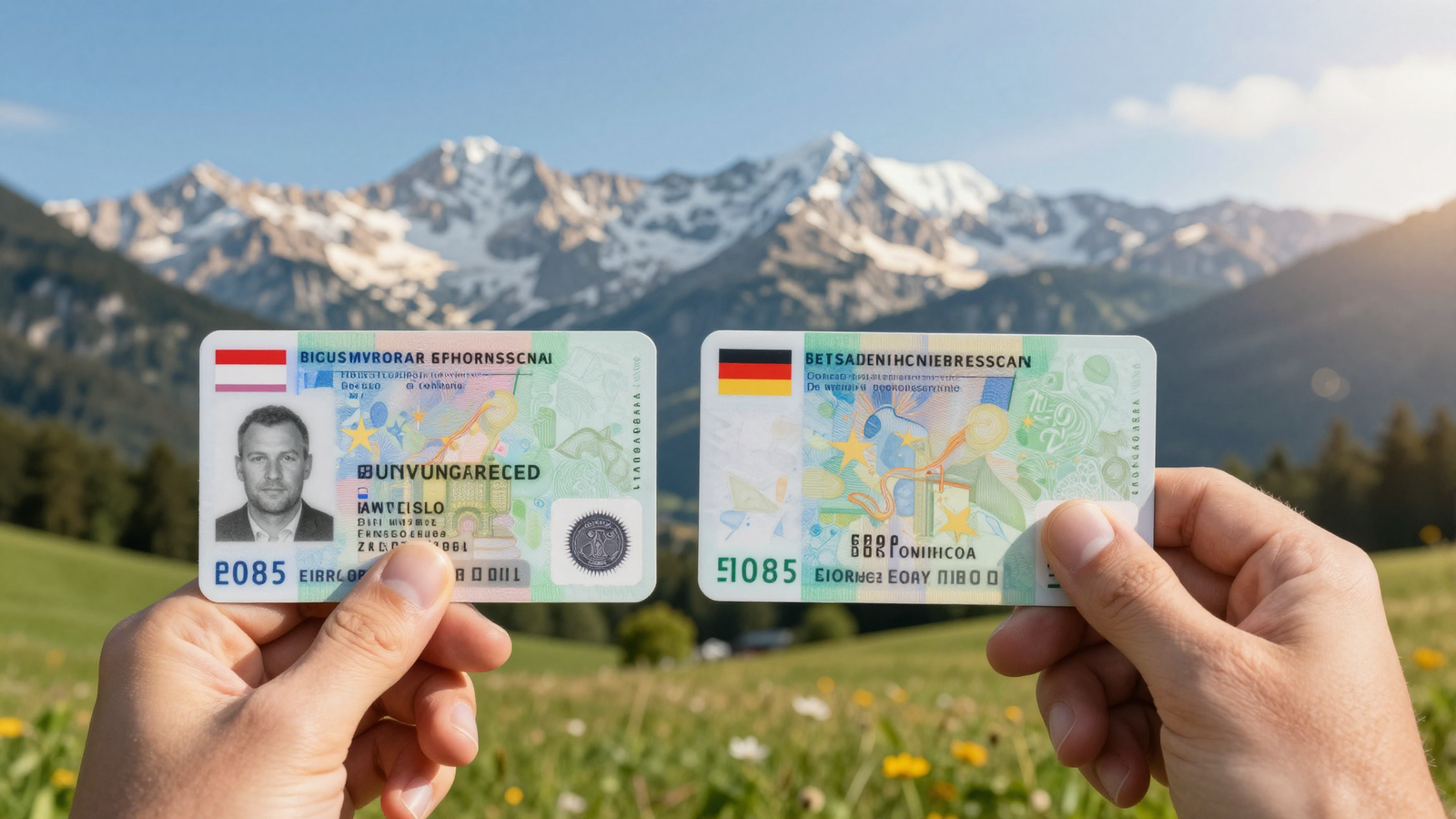 Comparison table of driving course prices in Austria and Germany