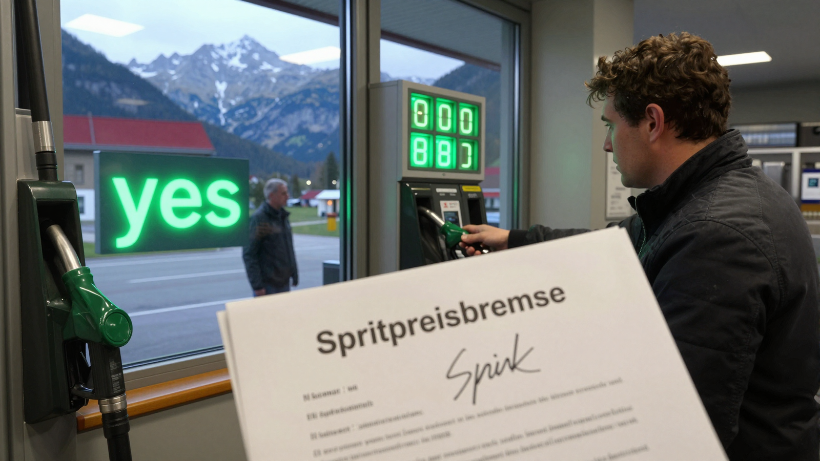 Graphik zum Anstieg der Kraftstoffpreise in Österreich von 2024 bis 2026