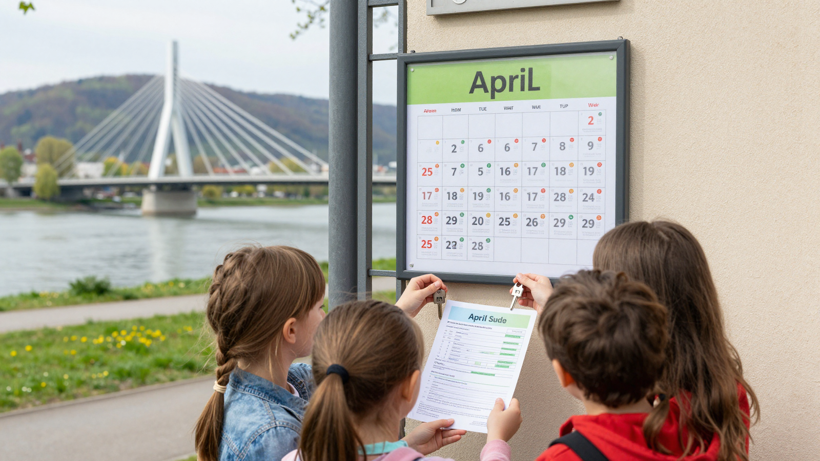 Снимок пресс‑конференции правительства Австрии