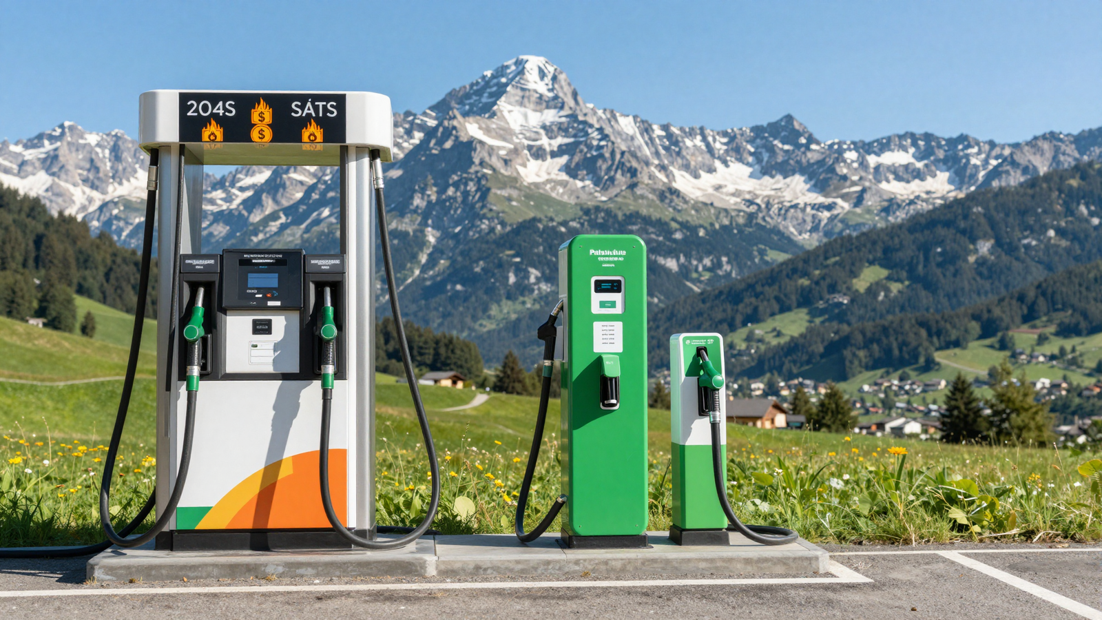 График расходов на топливо